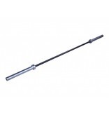 Olympic comp bar 50mm 220cm 20kg (black/chrome spring steel)