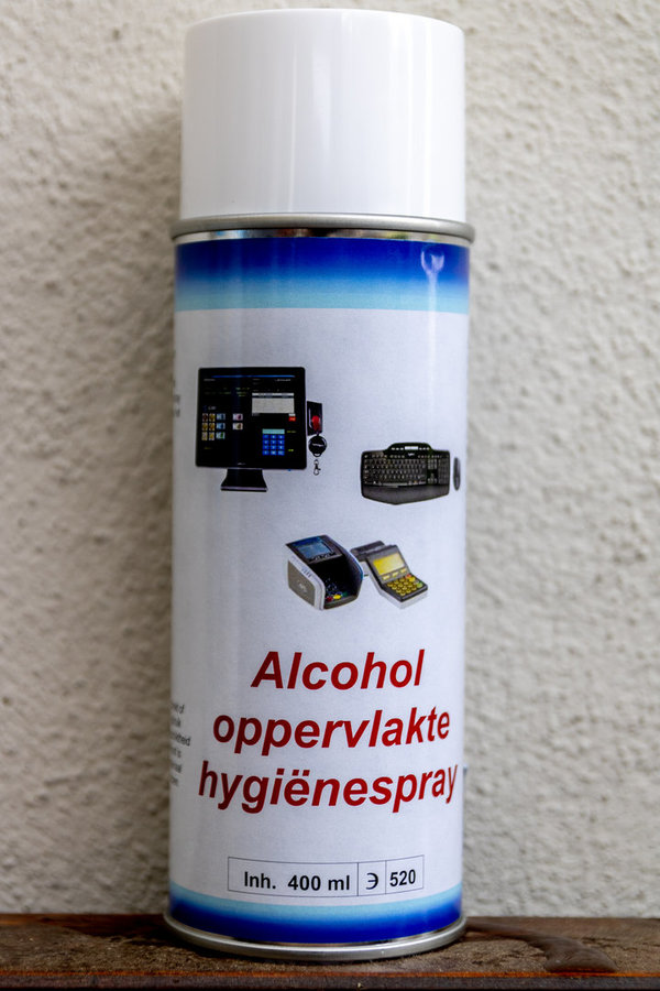 Alcohol oppervlakte hygiëne spray